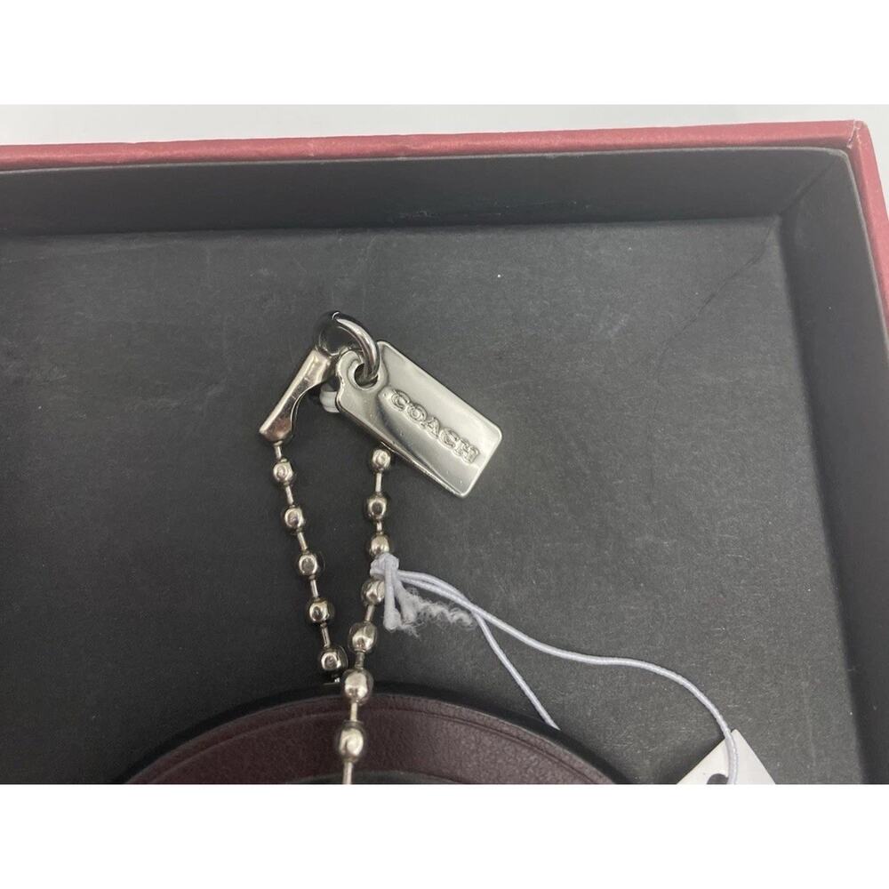 NWT Coach 78027B Wizard Of Oz Boxed Ruby Slippers Hangtag Bag Charm BLACK Silver - Picture 11 of 11